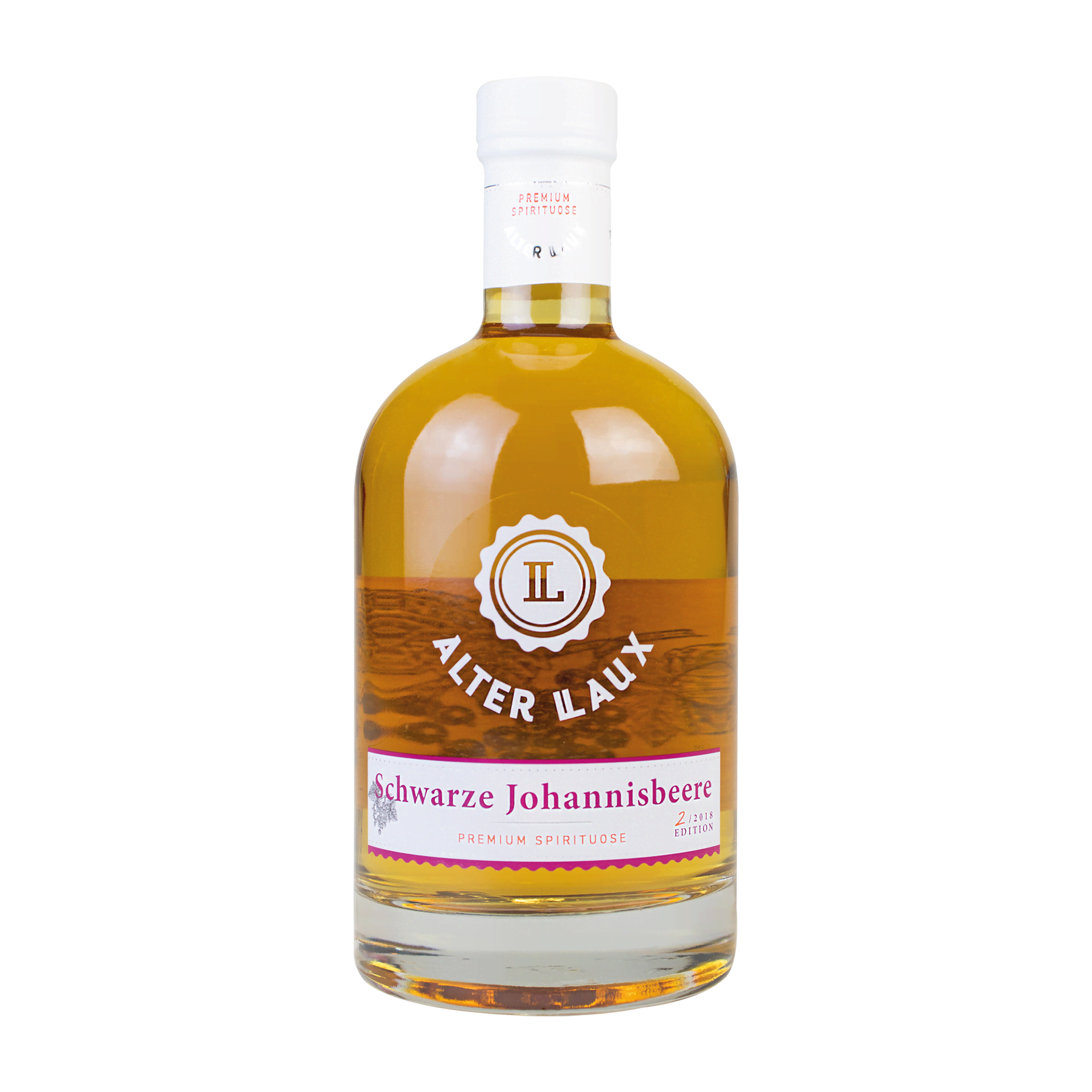 ALTER LAUX Schwarze Johannisbeere - Johannisbeerlikör - 500 ml Flasche