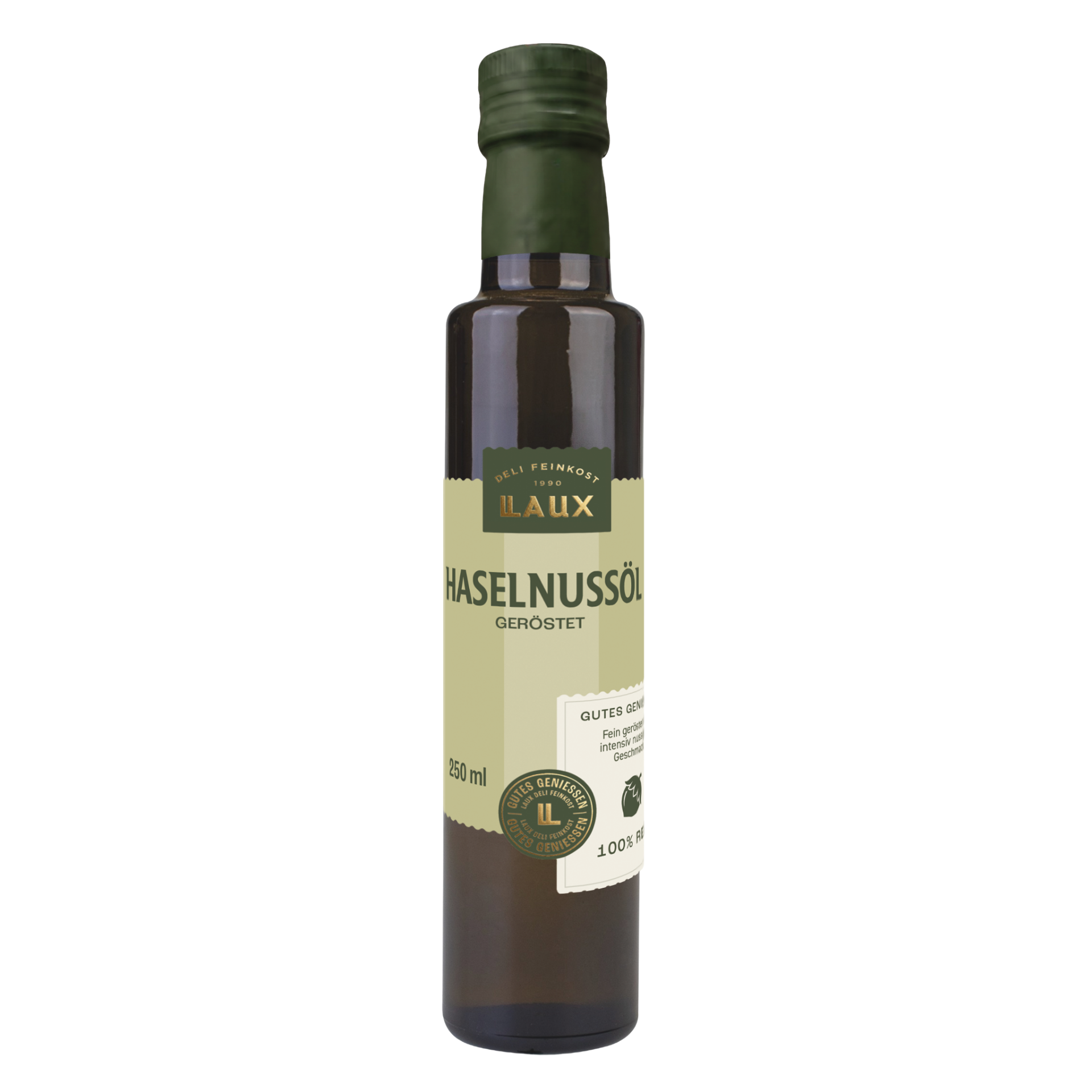 Haselnussöl geröstet - 250 ml Flasche