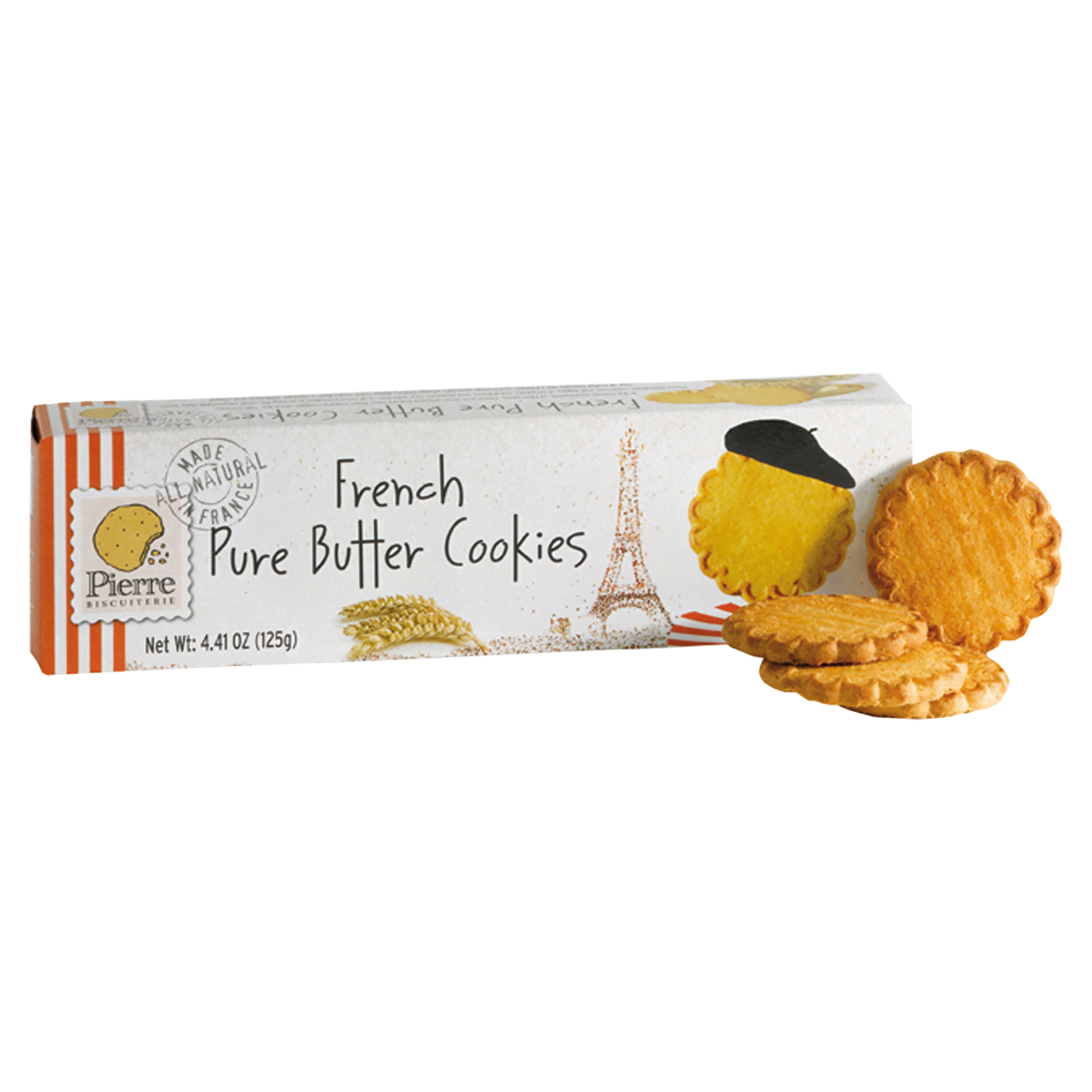 Französische Butter Cookies im Karton