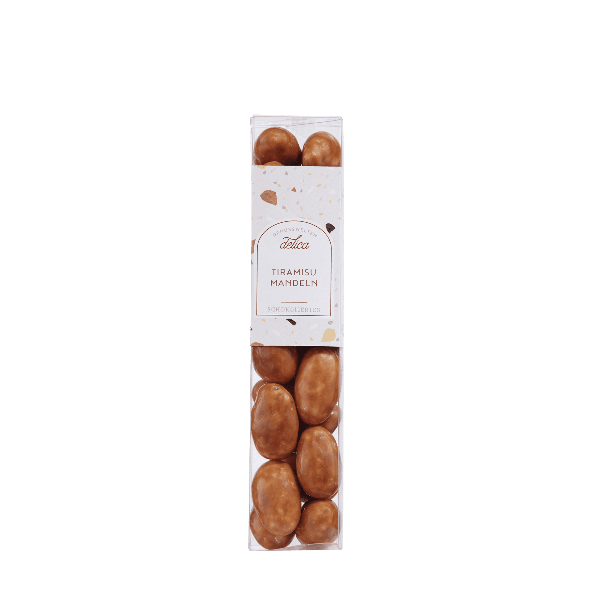 Tiramisu Mandeln in Verpackung