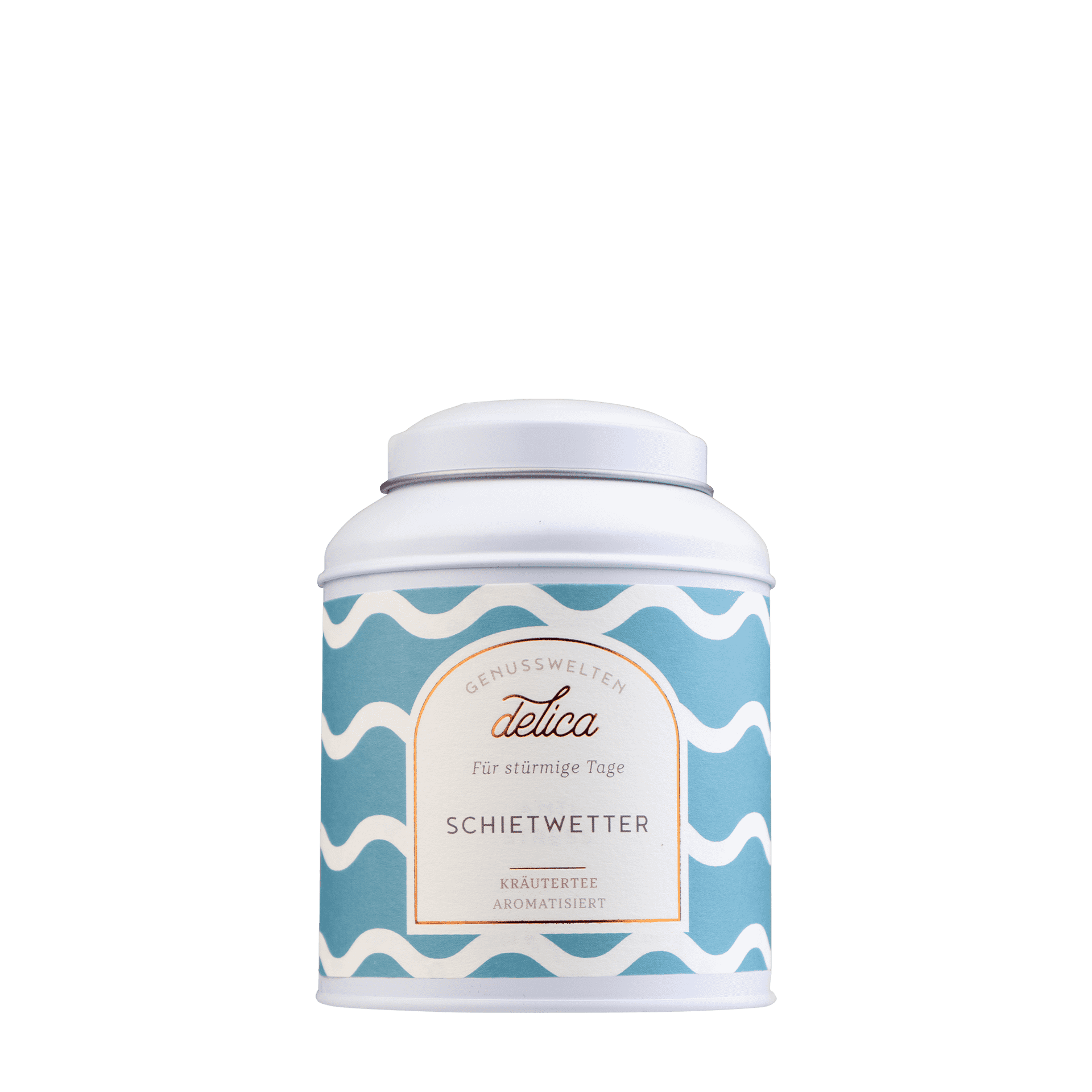 Schietwetter Tee - Kräutertee mit Brombeeren, Anis & Fenchel - Dose Schietwetter Tee in Teedose