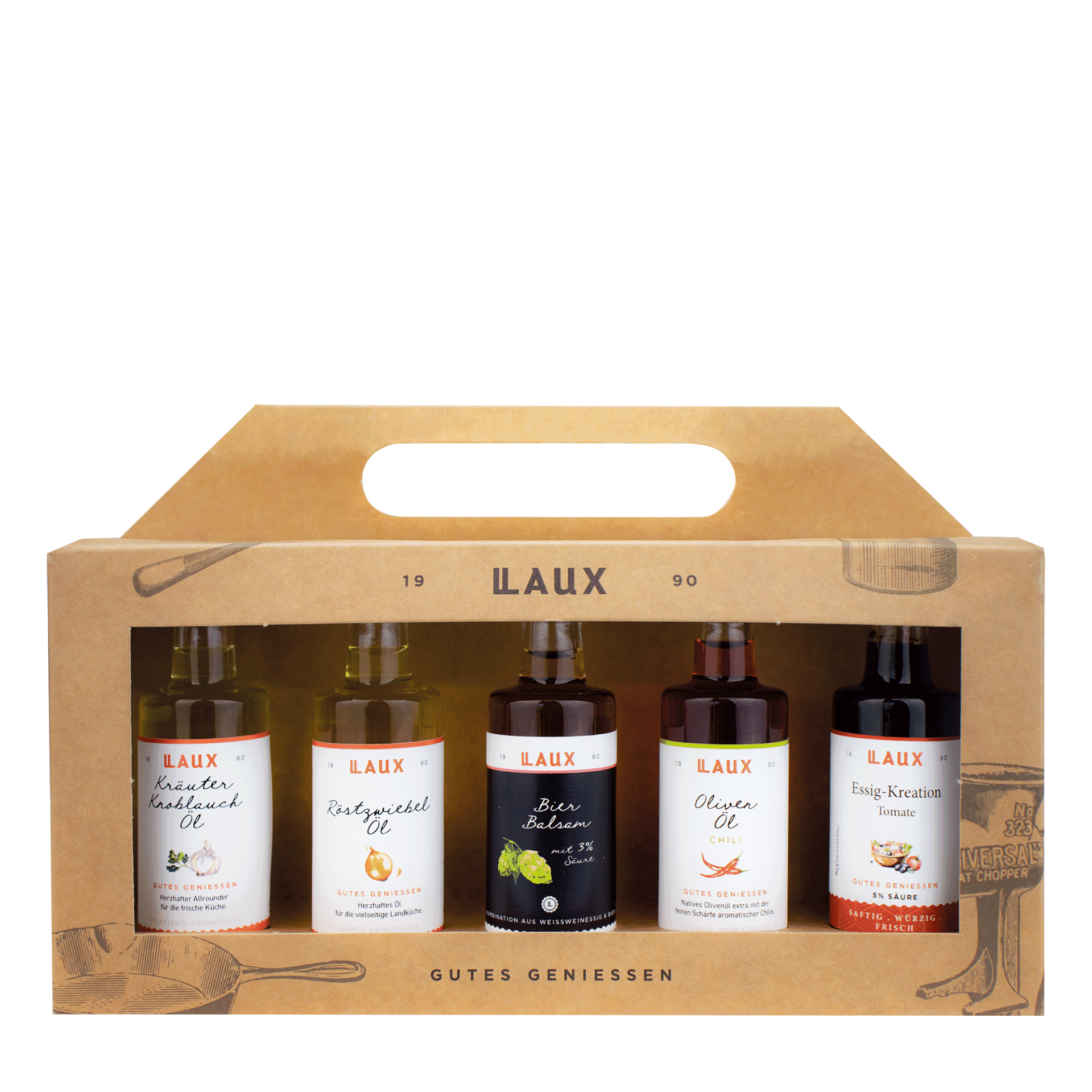 Essig und Oel Set kaufen -- BBQ Geschenk