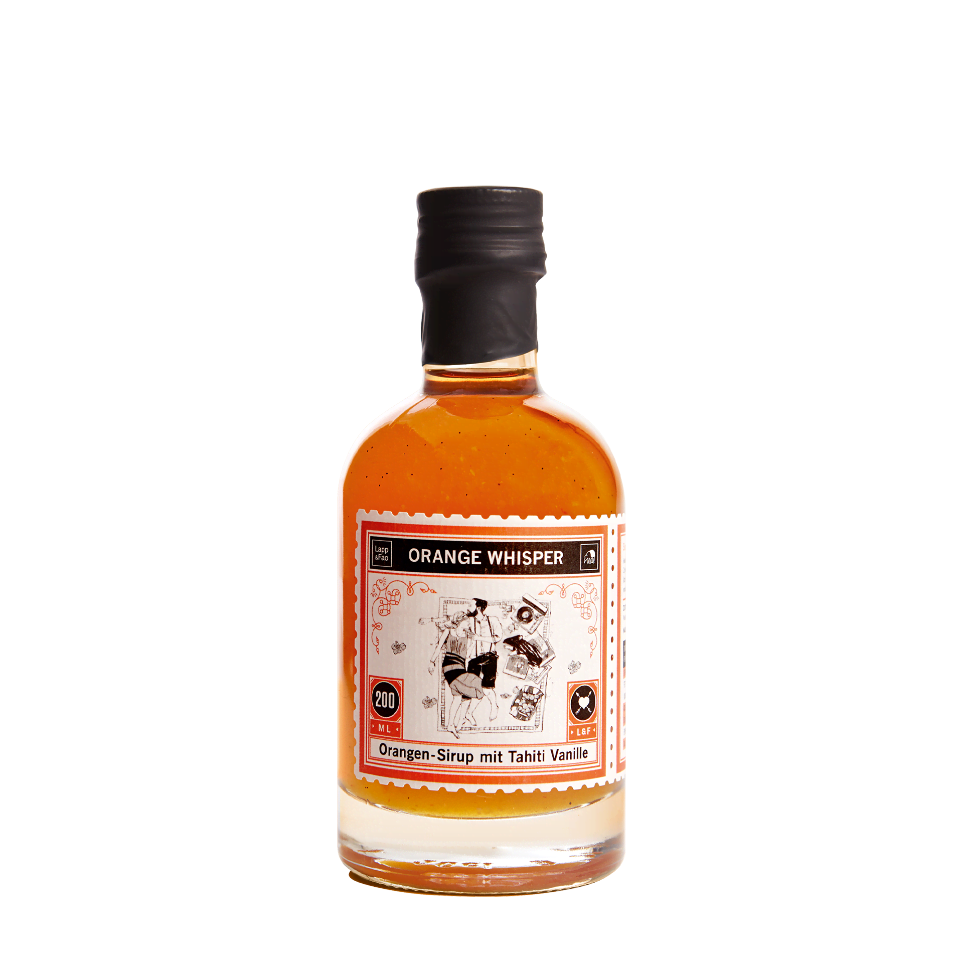 Orange Whisper Orangensirup in Flasche