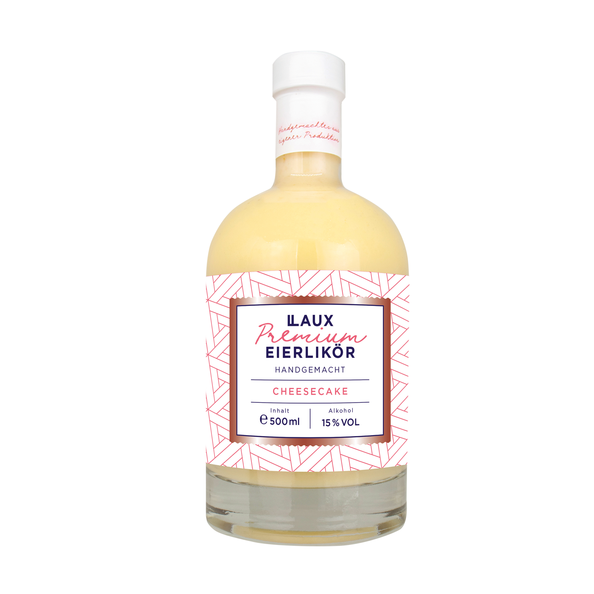 Premium Eierlikör Cheesecake - 500 ml Flasche