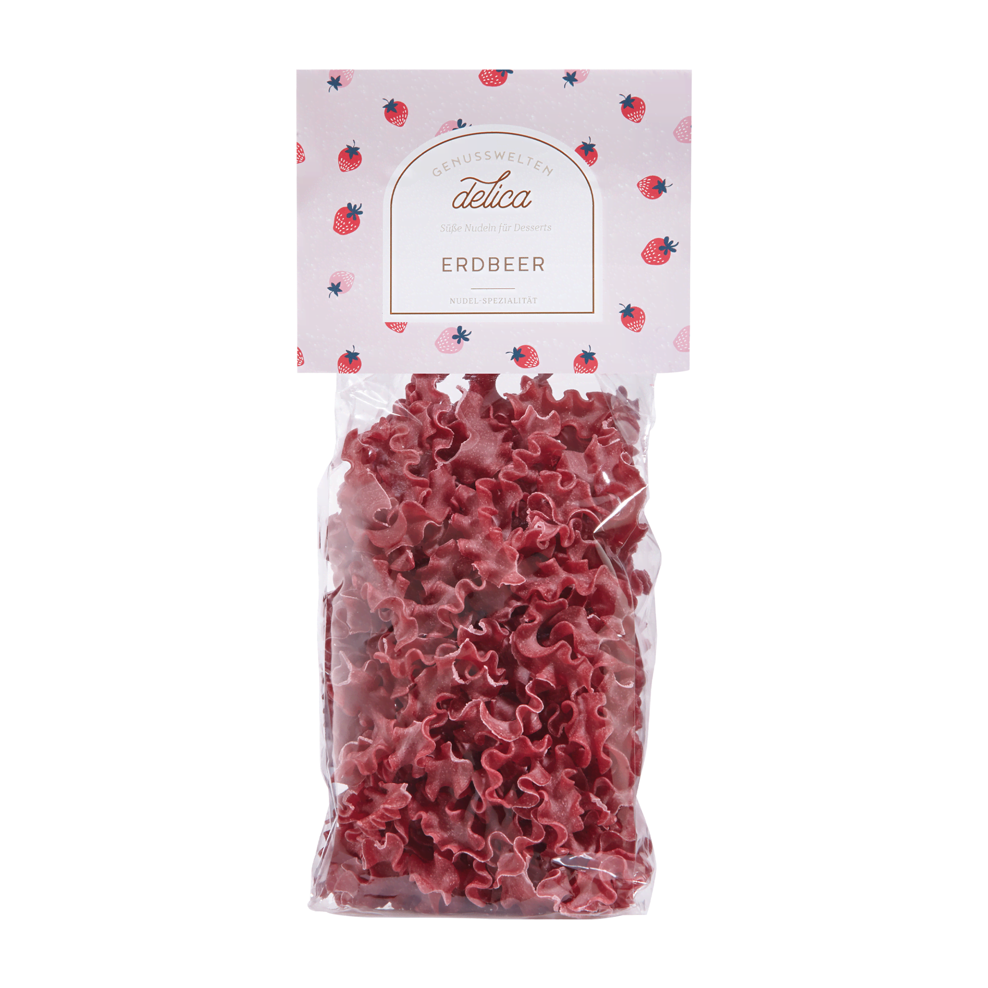 Mafaldine - Original italienische Pasta mit Erdbeeren