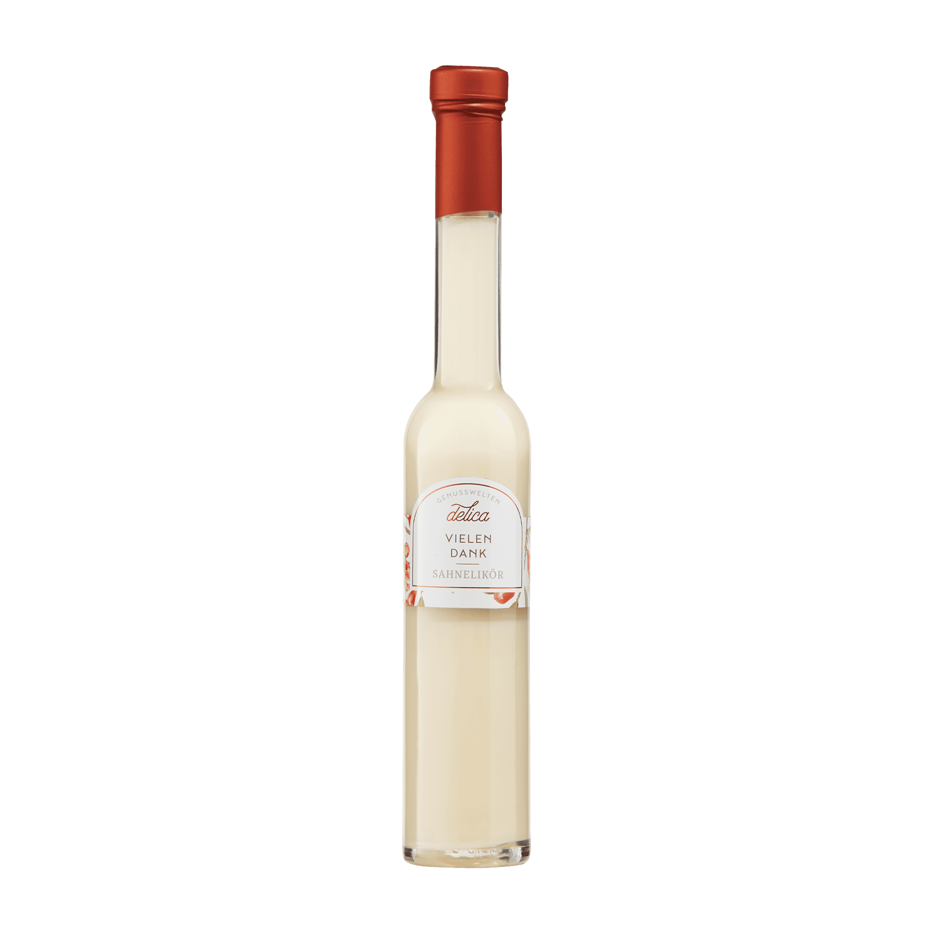 Vielen Dank Crème de Praliné Sahnelikör - 200 ml Flasche