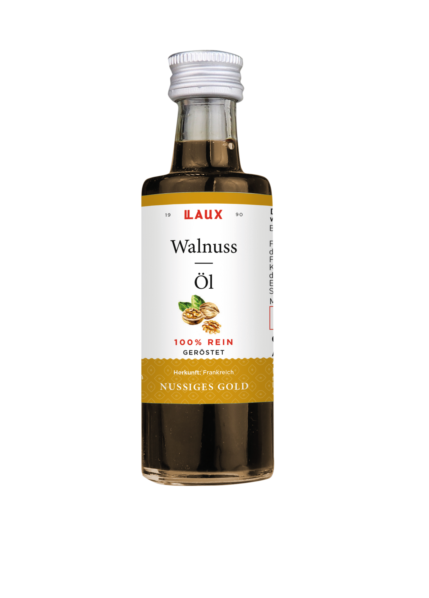 Walnuss Öl geröstet - 40ml Flasche