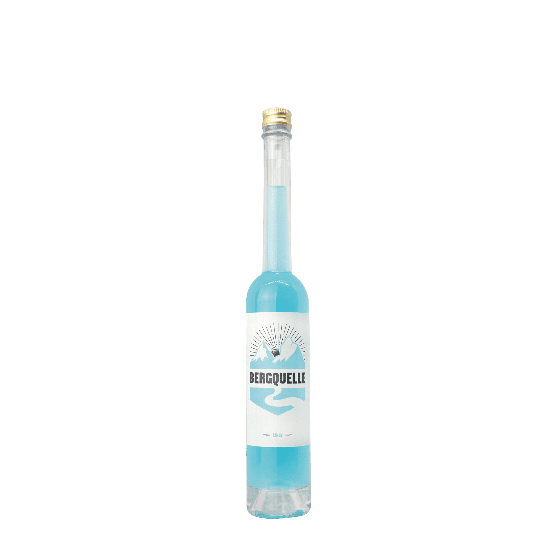 "Bergquelle" - Menthol-Likör - 100 ml Flasche
