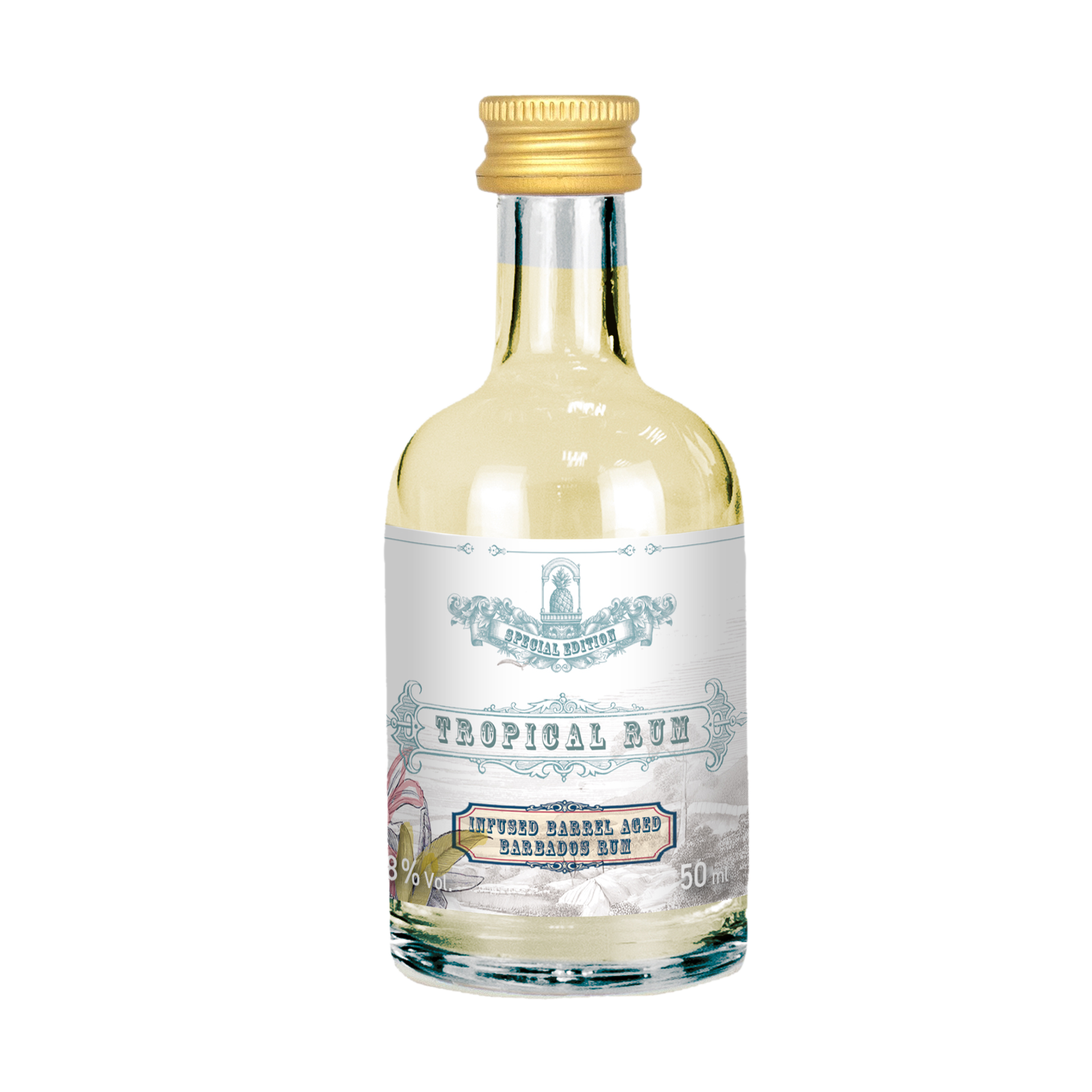 Tropical Rum - 50 ml Flasche