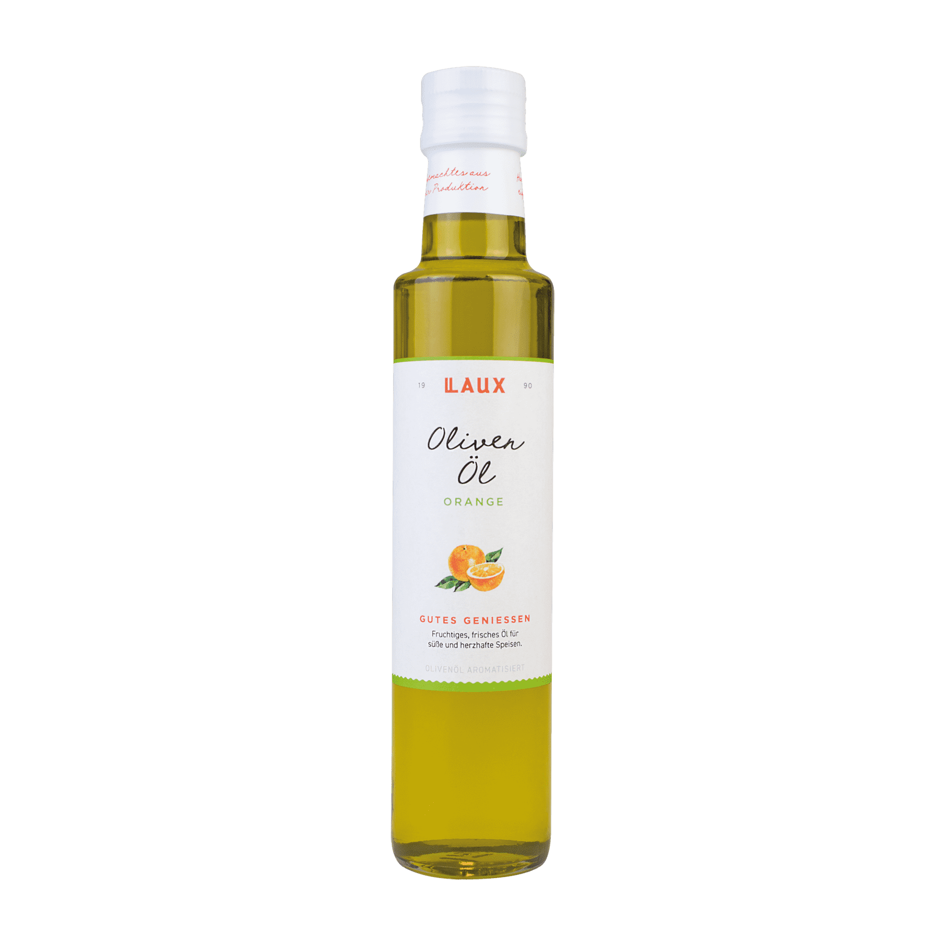 Olivenöl mit Orange in 250 ml Flasche