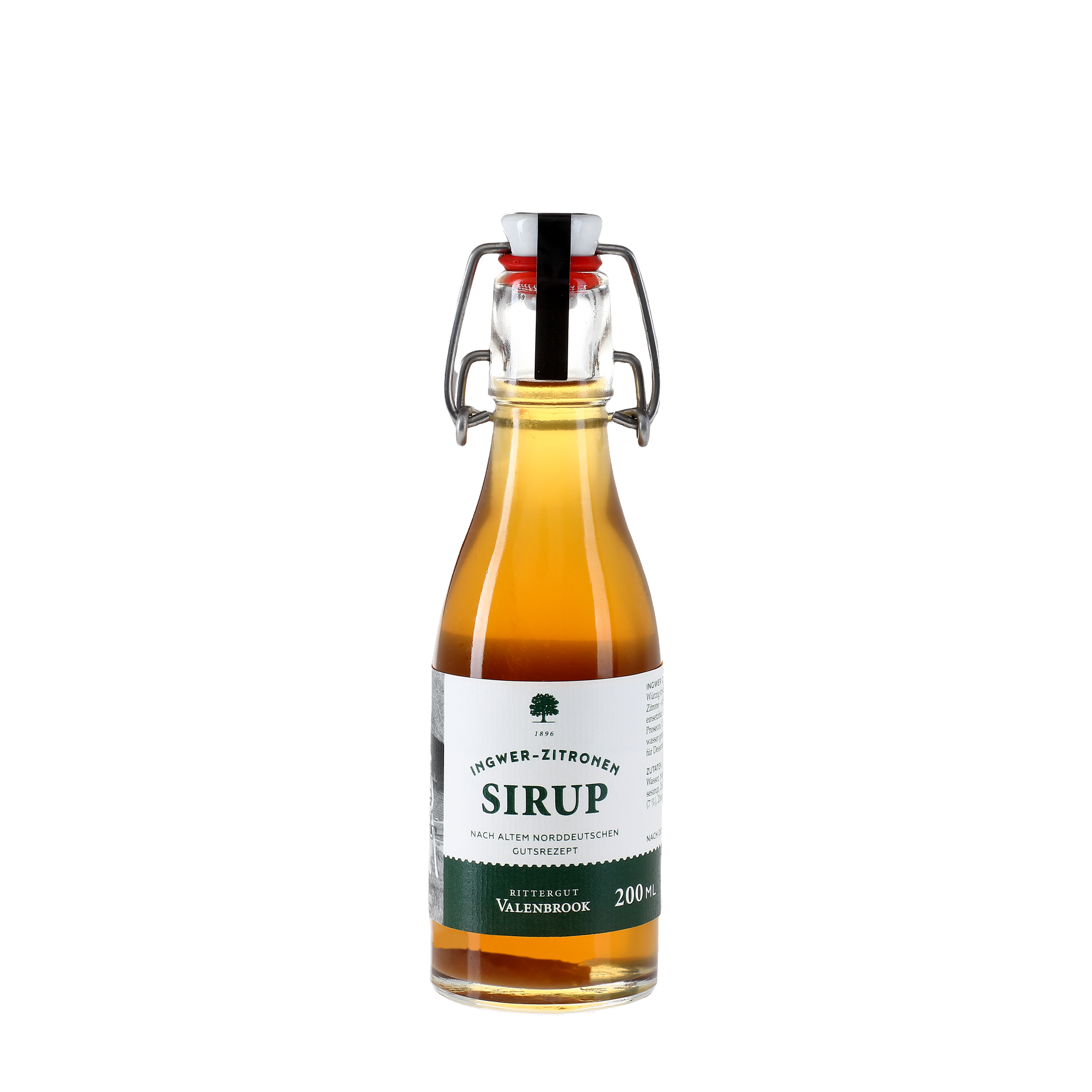 Ingwer-Zitronen Sirup - 200 ml Flasche