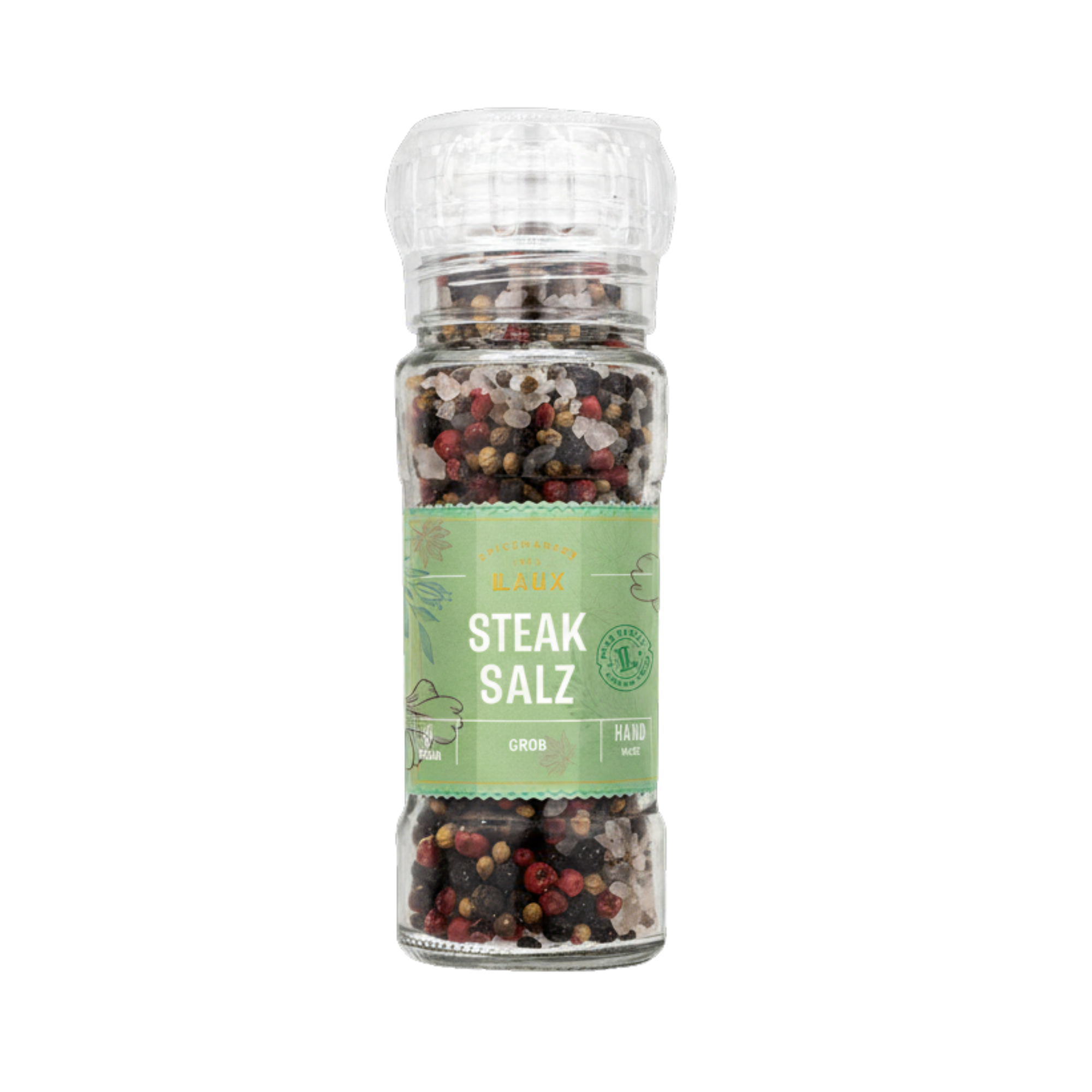 Steak Salz in Keramikmühle