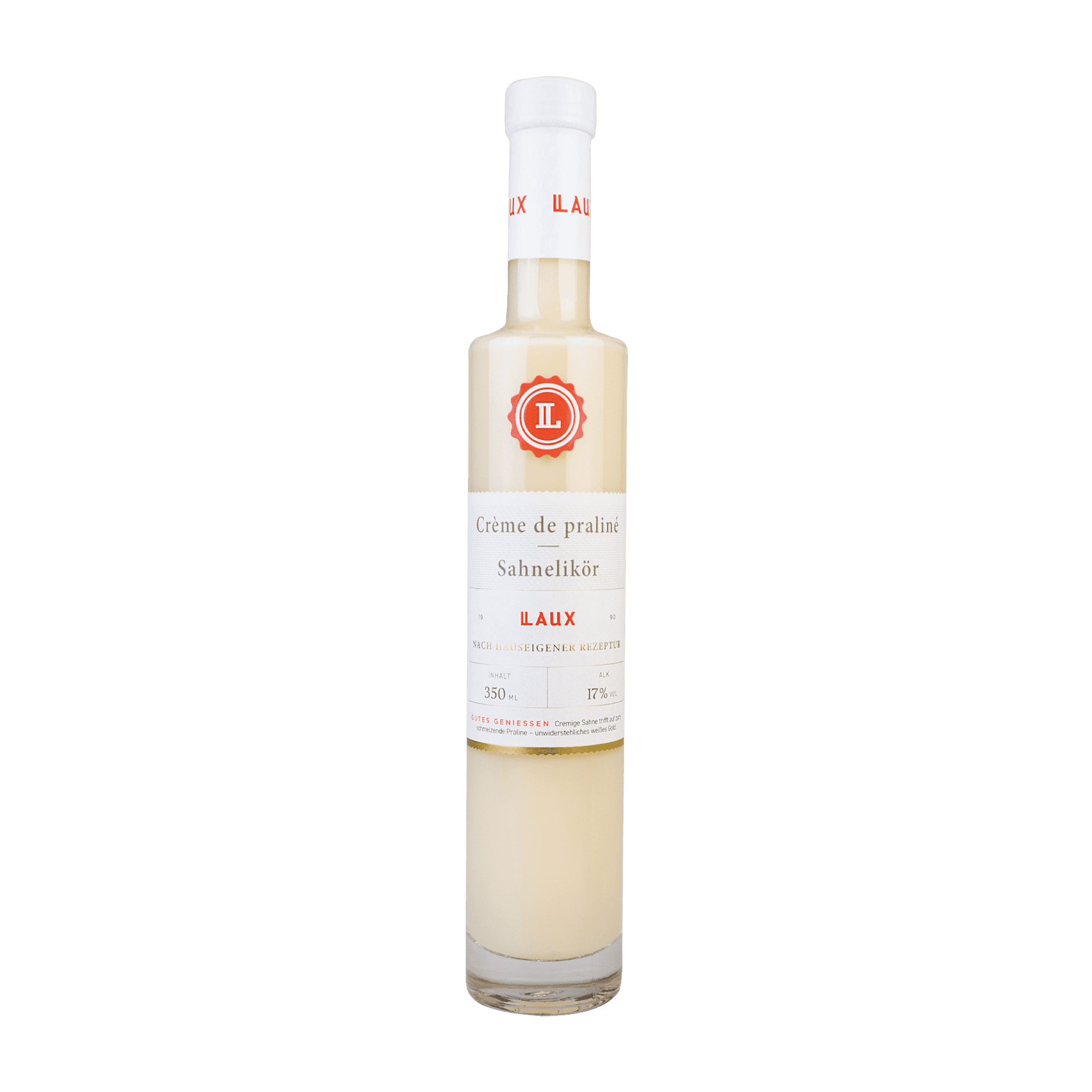 Crème de Praliné Sahnelikör - 350 ml Flasche