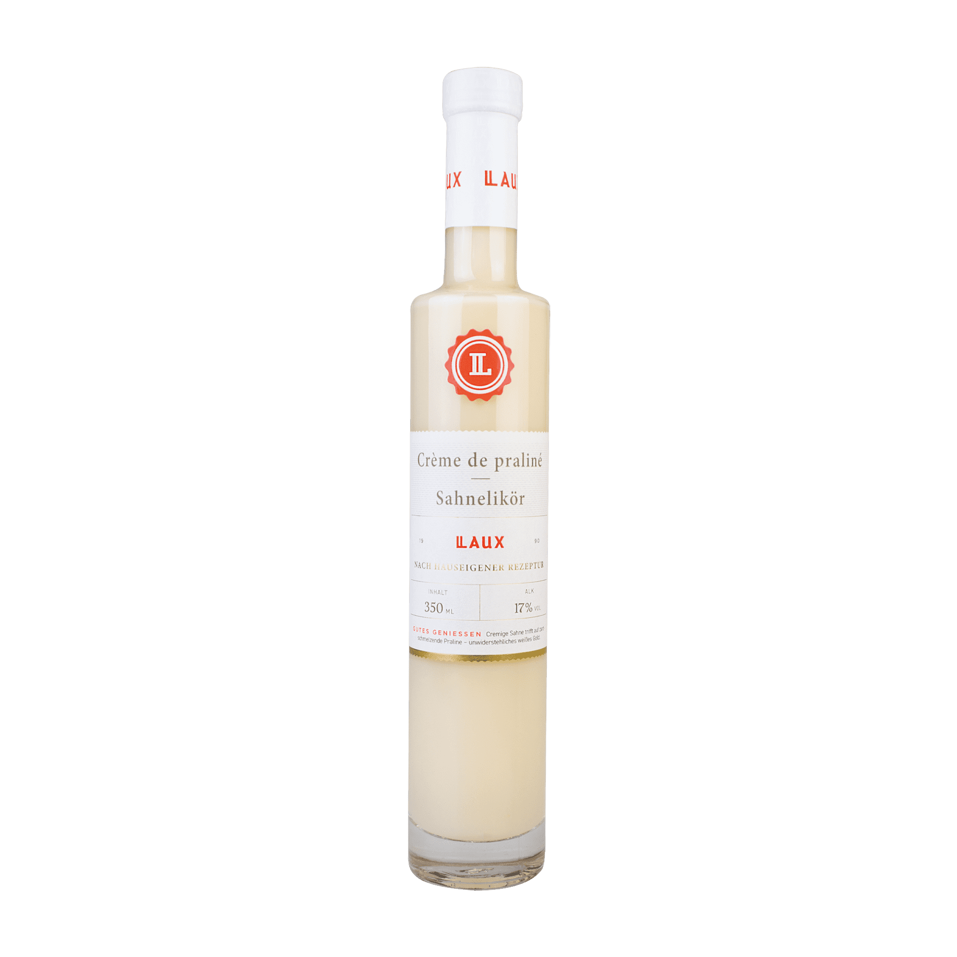 Crème de Praliné Sahnelikör  - 350 ml Flasche