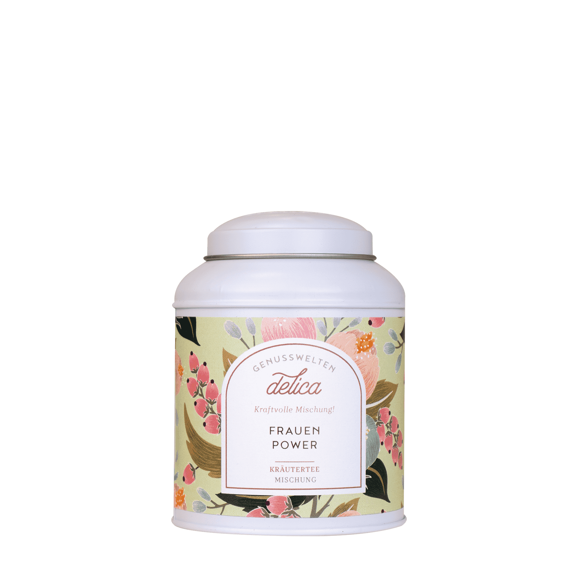 Frauen-Power - Kräutertee mit Kamille & Ingwer - Dose delica Frauen Power Tee in Teedose