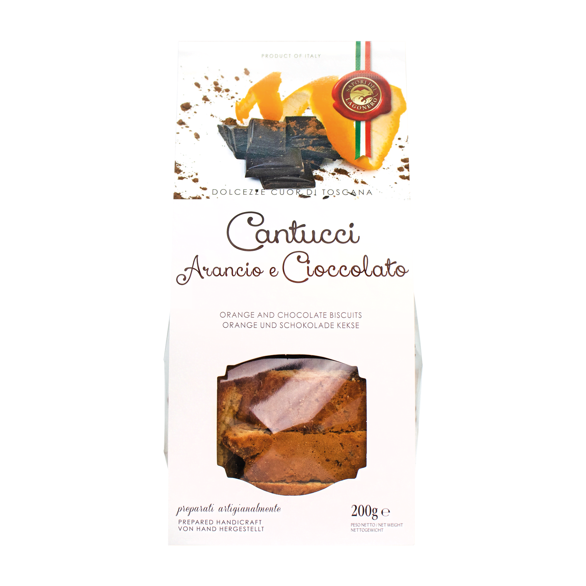 Cantucci Arancio e Cioccolato