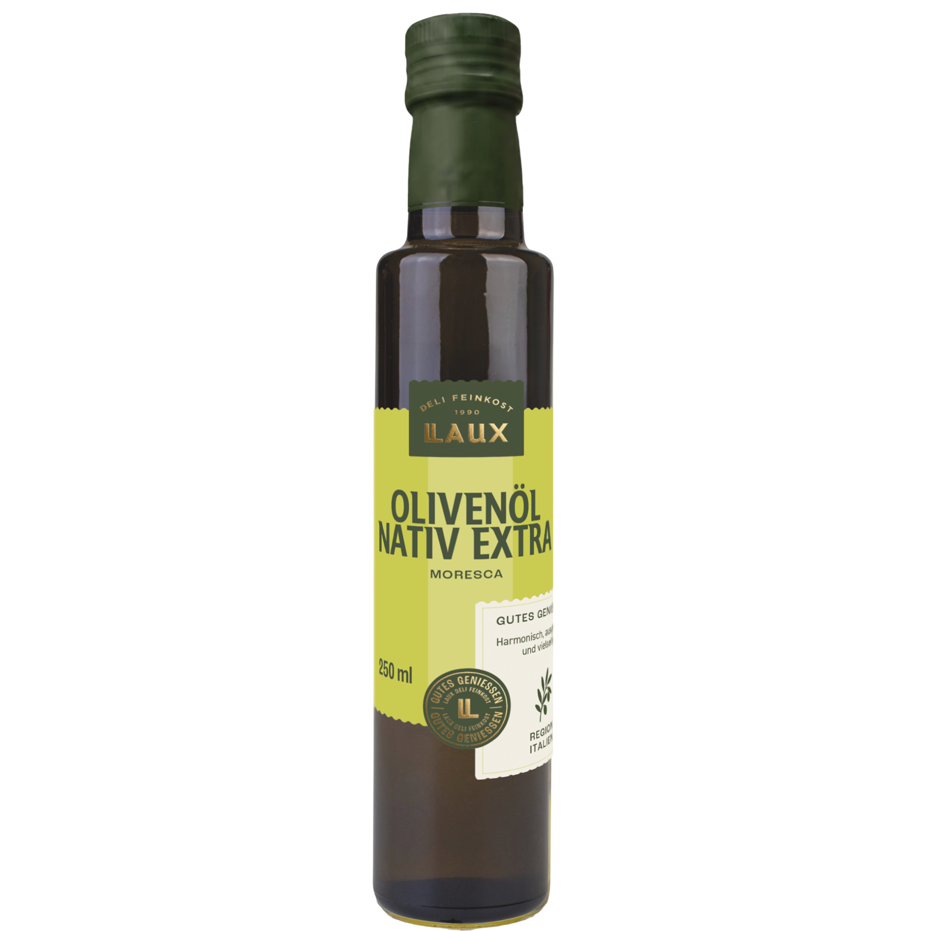 Olivenöl Moresca nativ extra aus Sizilien - 250 ml Flasche